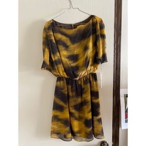 Alice +Olivia Tiger Brushed Dress